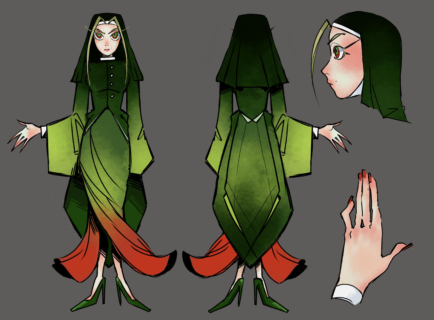 "Praying" Mantis Design