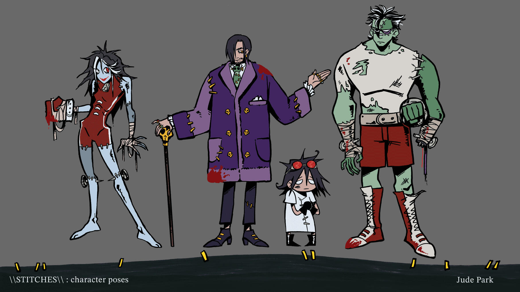 Frankenstein re-designing concept